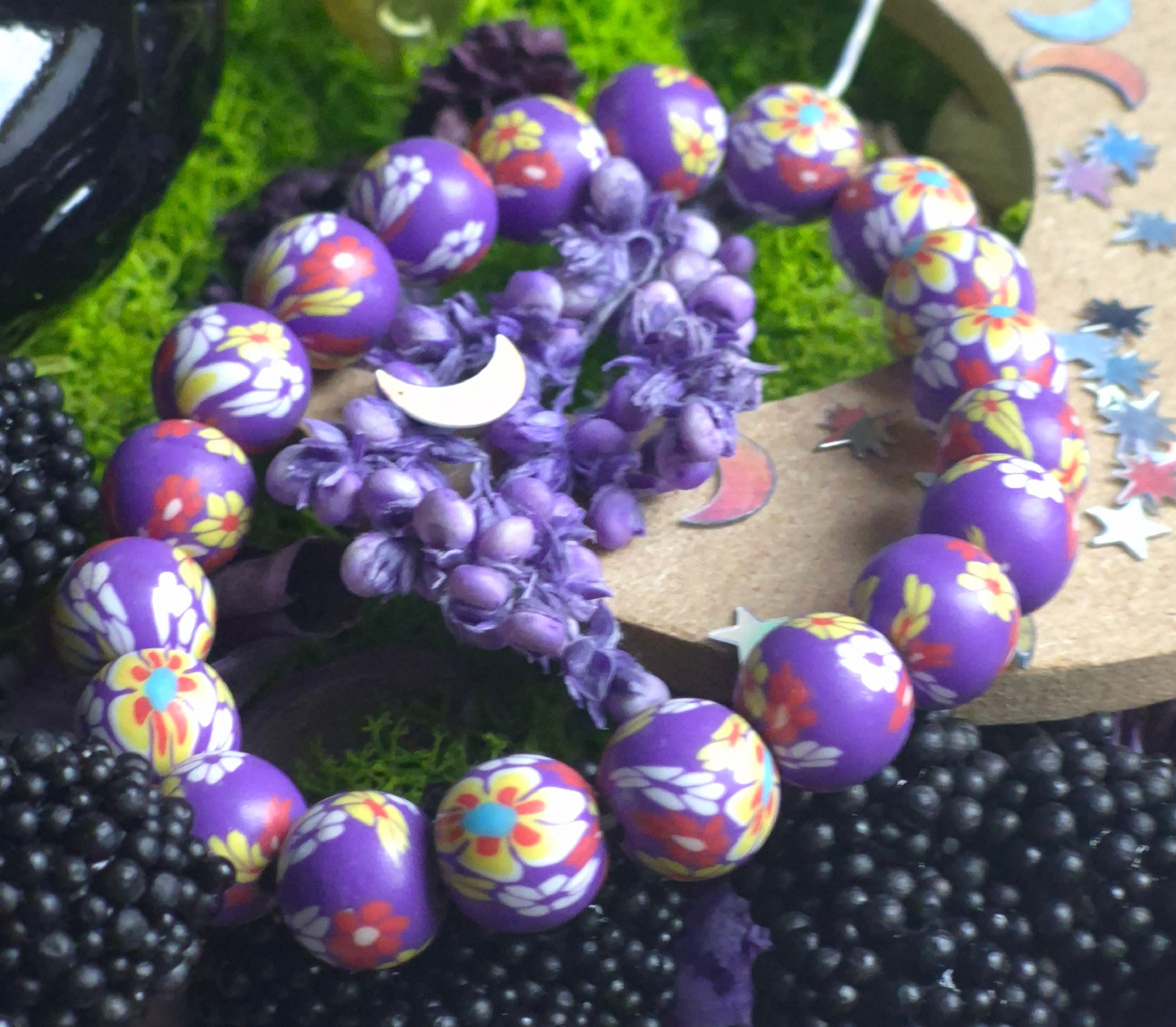 Bracelets – “Dune de Sable” - (vert, violet, orange)
