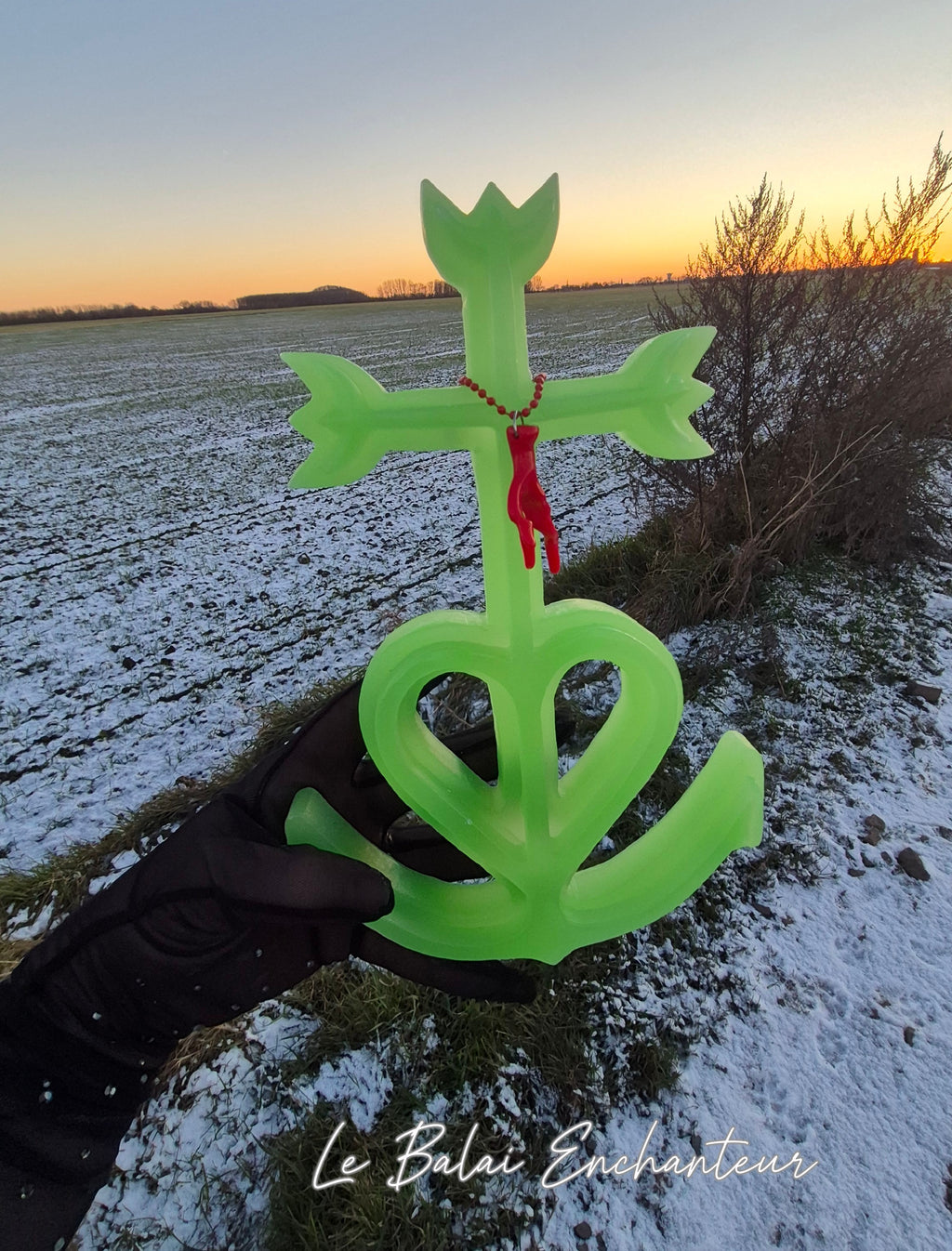 Croix de Camargue et son grigri de protection