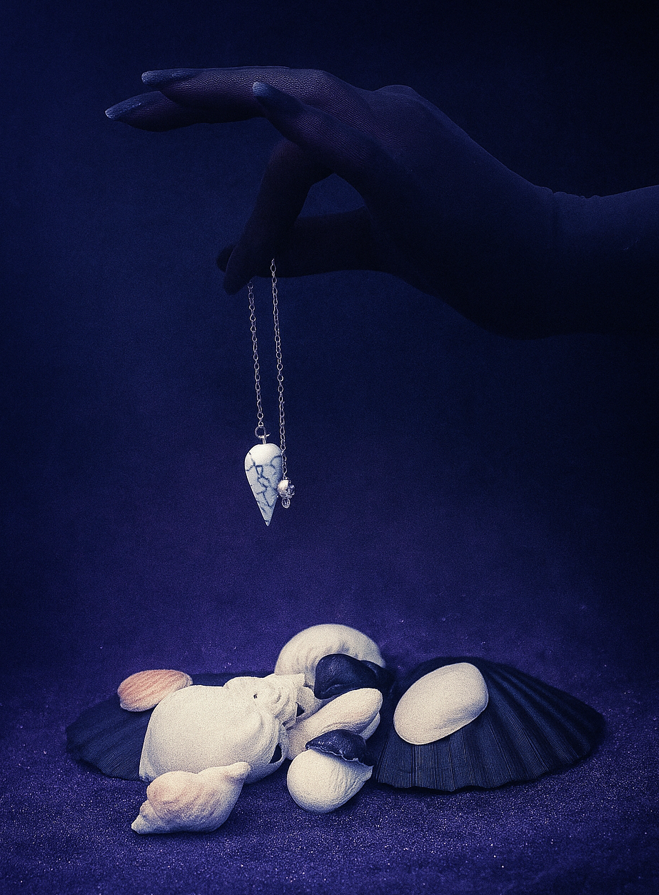 Pendule Divinatoire (goutte d'eau) Howlite