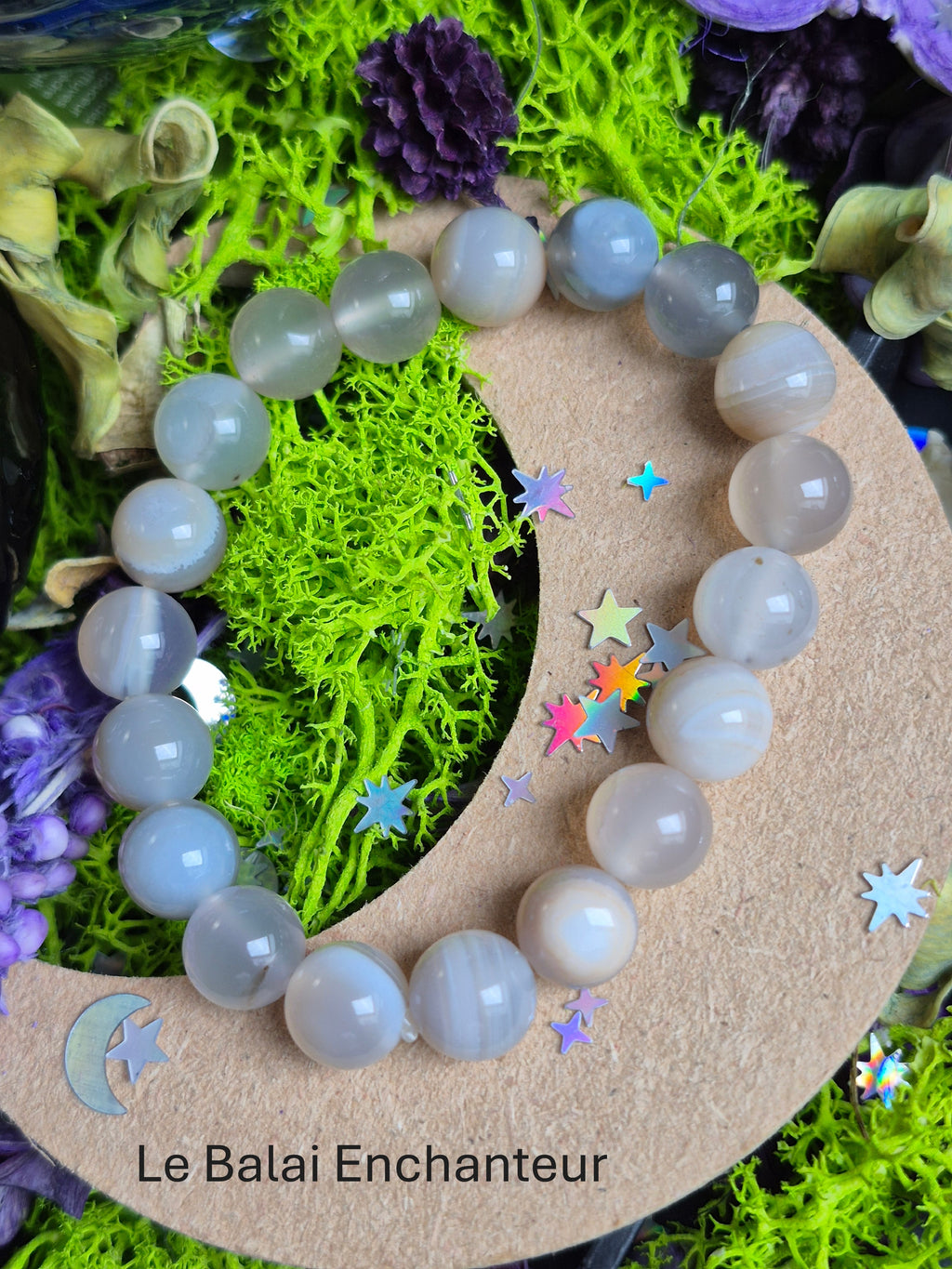 Bracelet élastique – Botswana - taille  10 mm