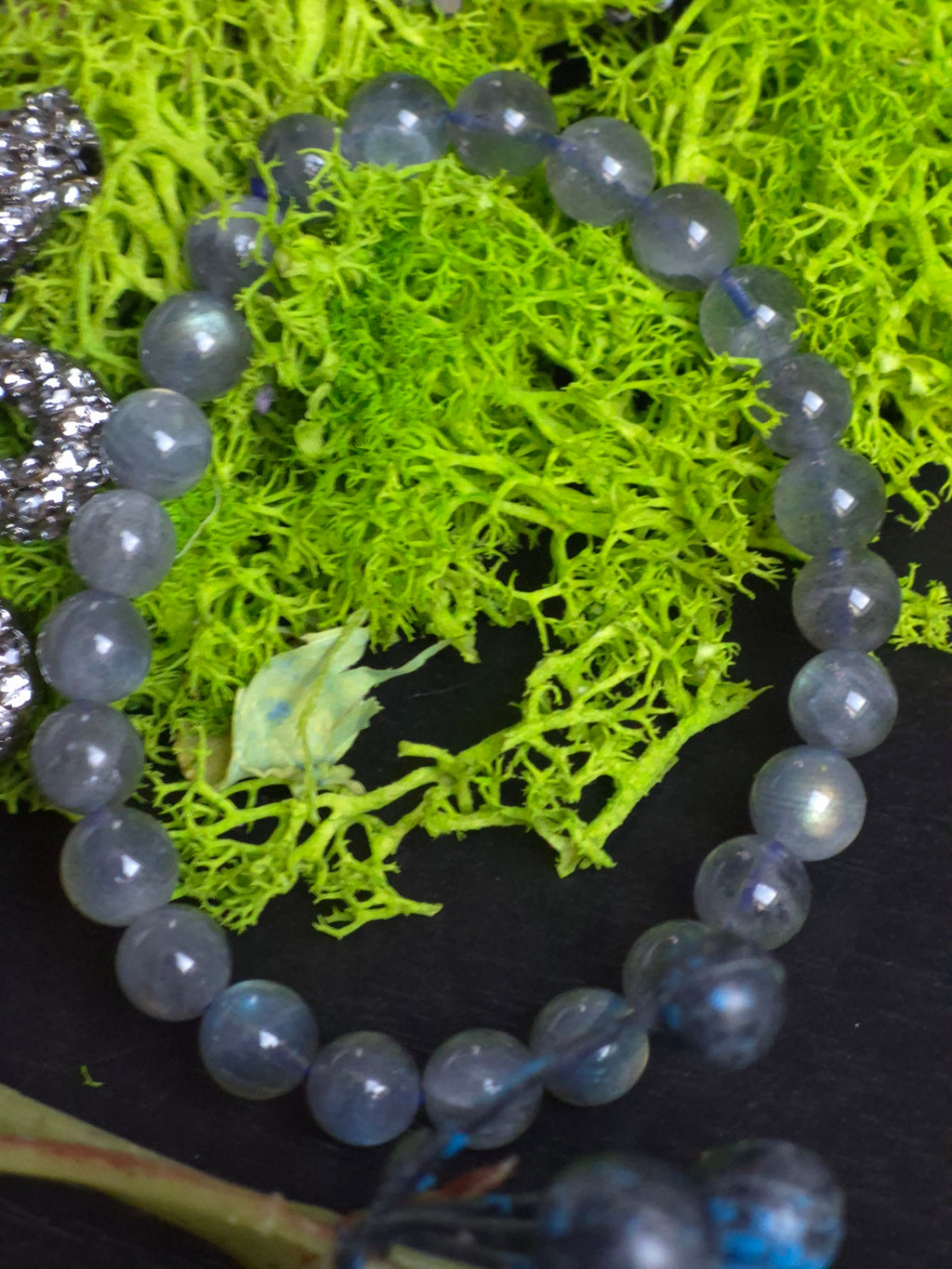 Bracelet élastique – Labradorite - taille 08 mm