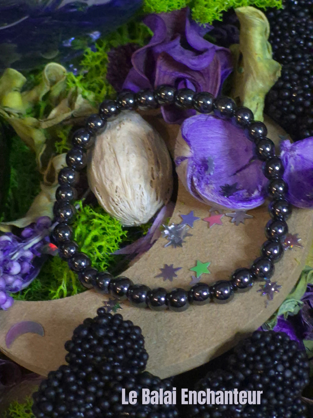 Bracelet élastique - Hématite - taille 06 mm