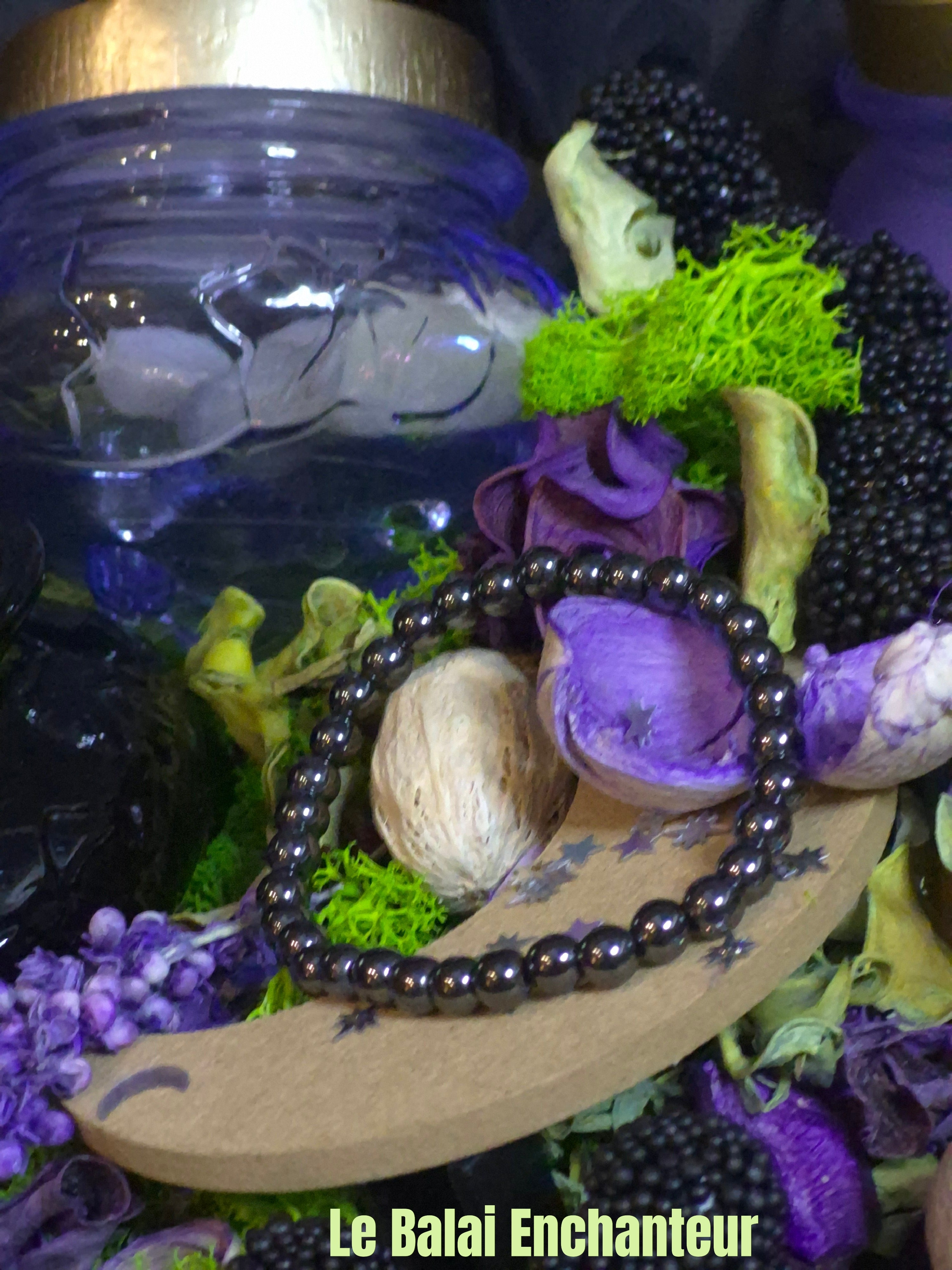 Bracelet élastique - Hématite - taille 06 mm