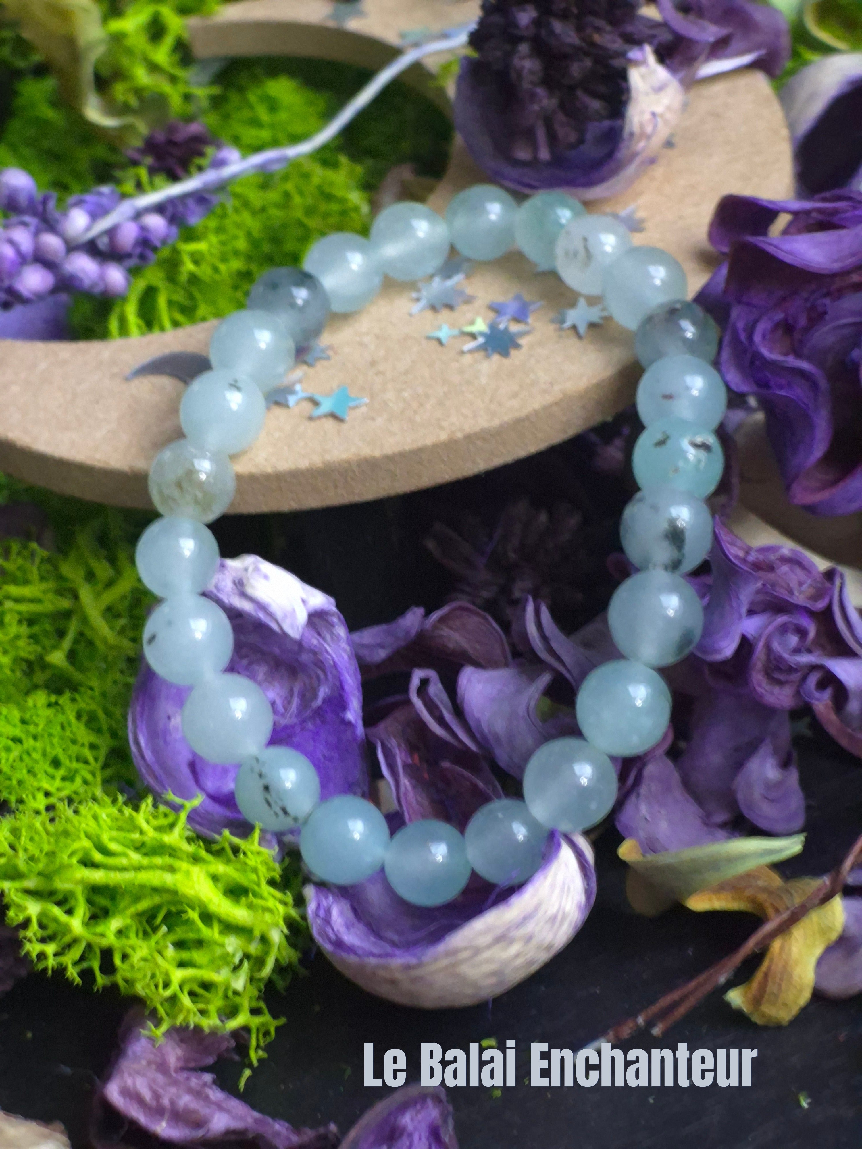 Bracelet élastique - Phrénite - taille 08 mm