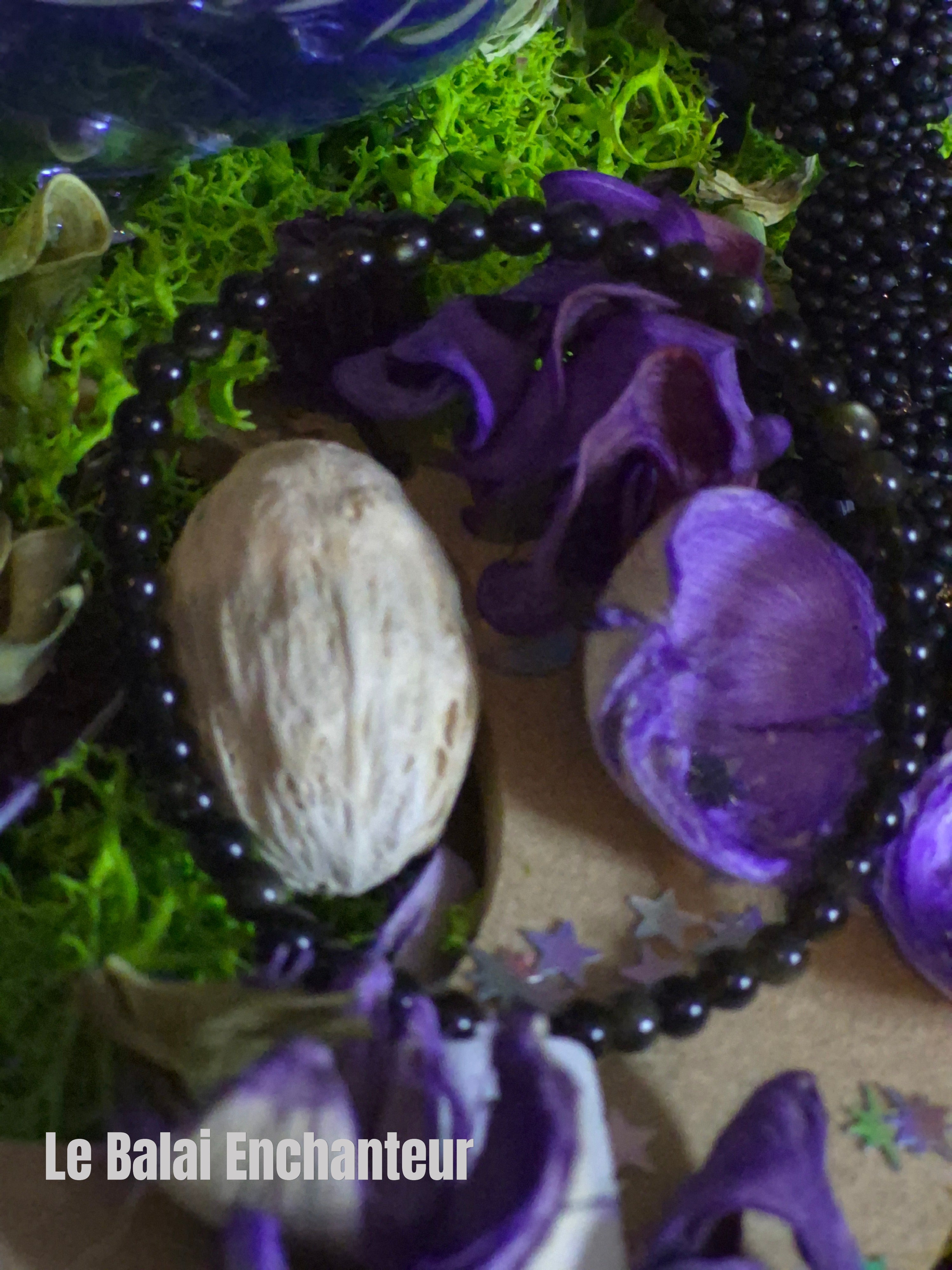 Bracelet élastique - Obsidienne dorée - taille 04 mm