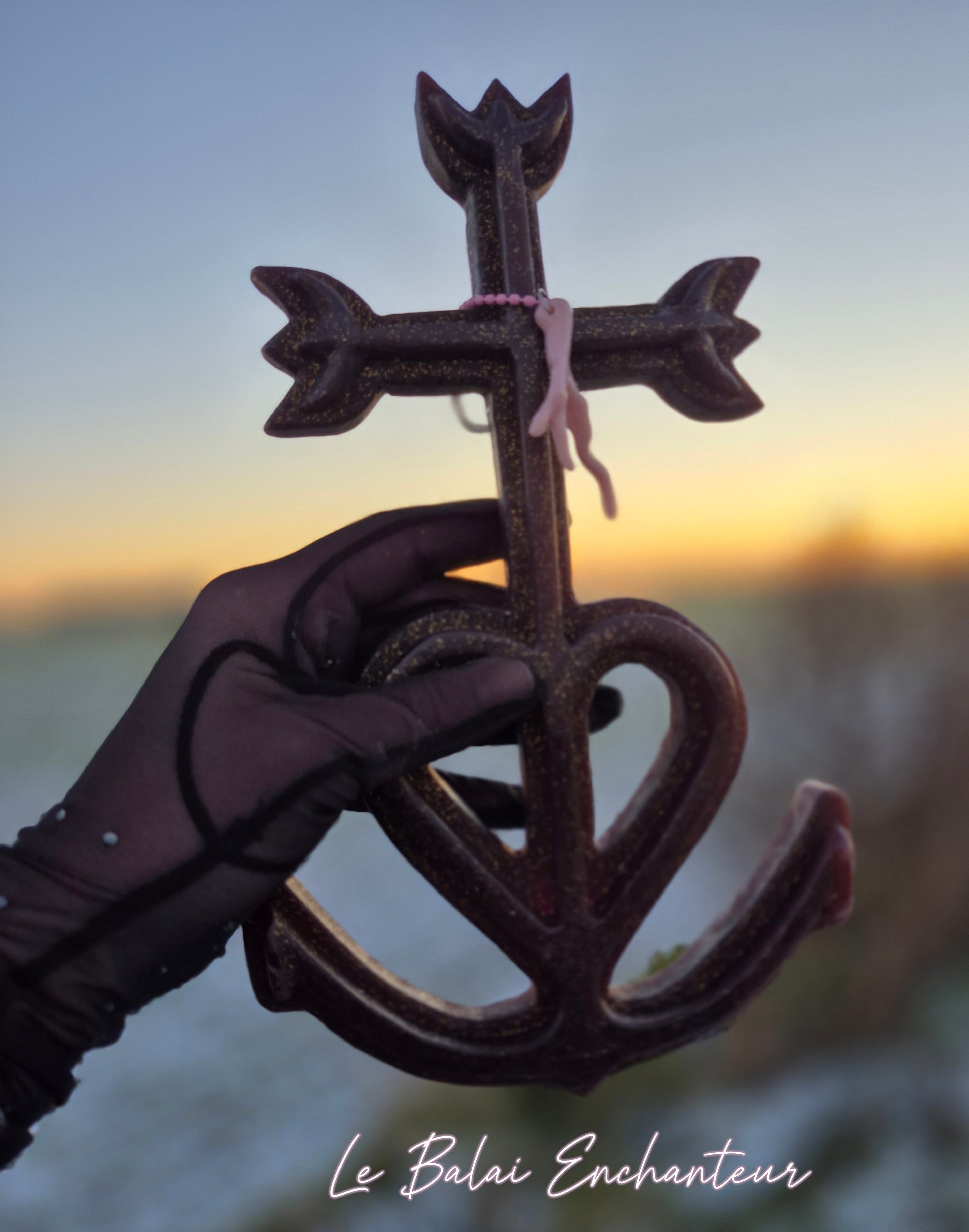 Croix de Camargue et son grigri de protection