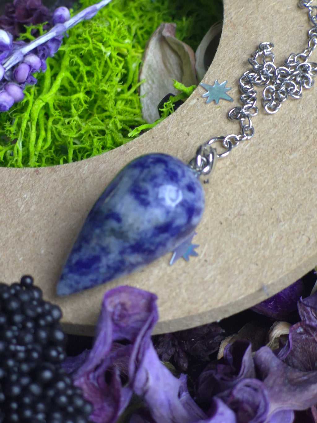 Pendule Divinatoire (goutte d'eau) Sodalite