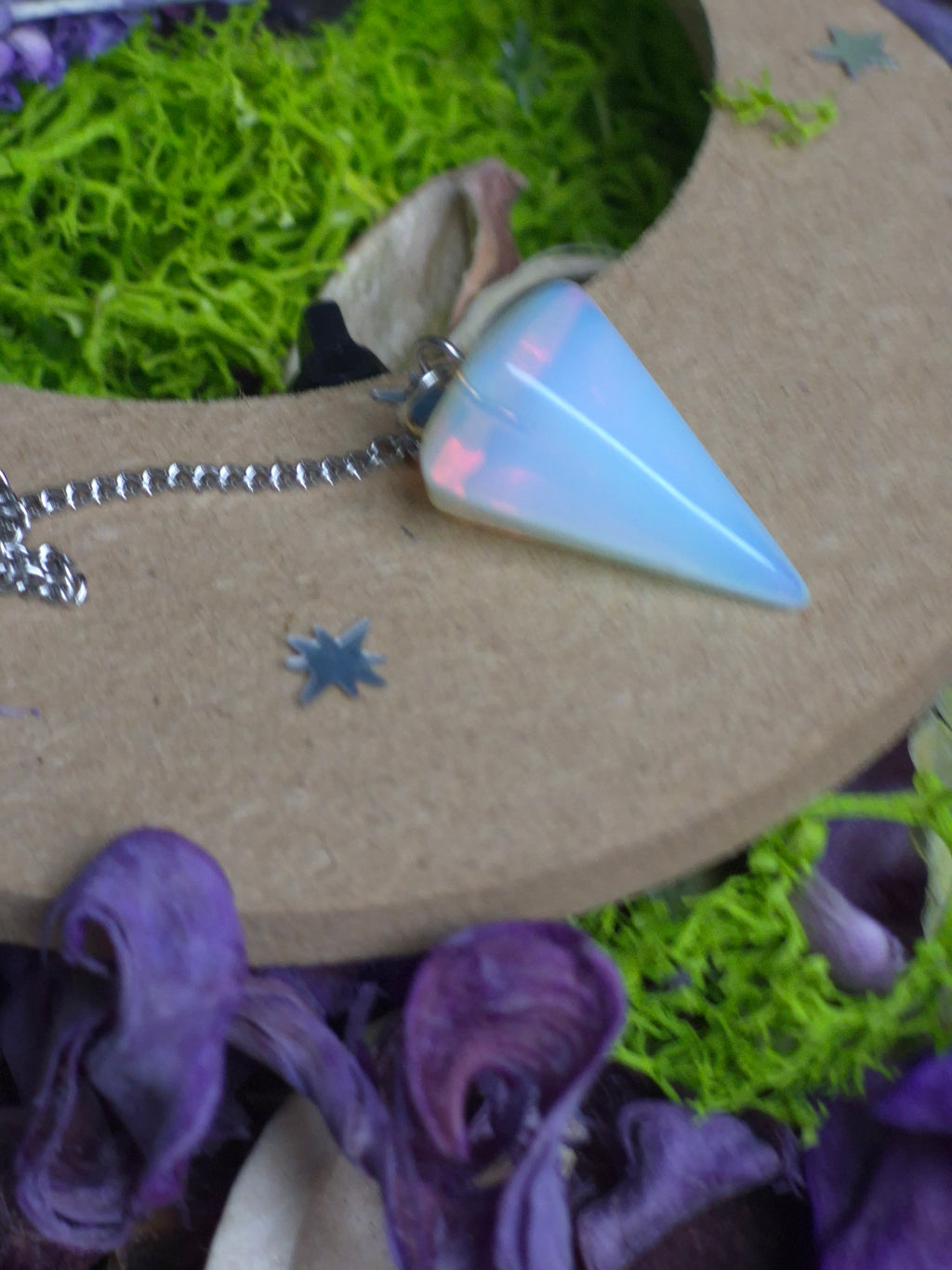 Pendule Compagnon de Guidance - Opale (Opaline)