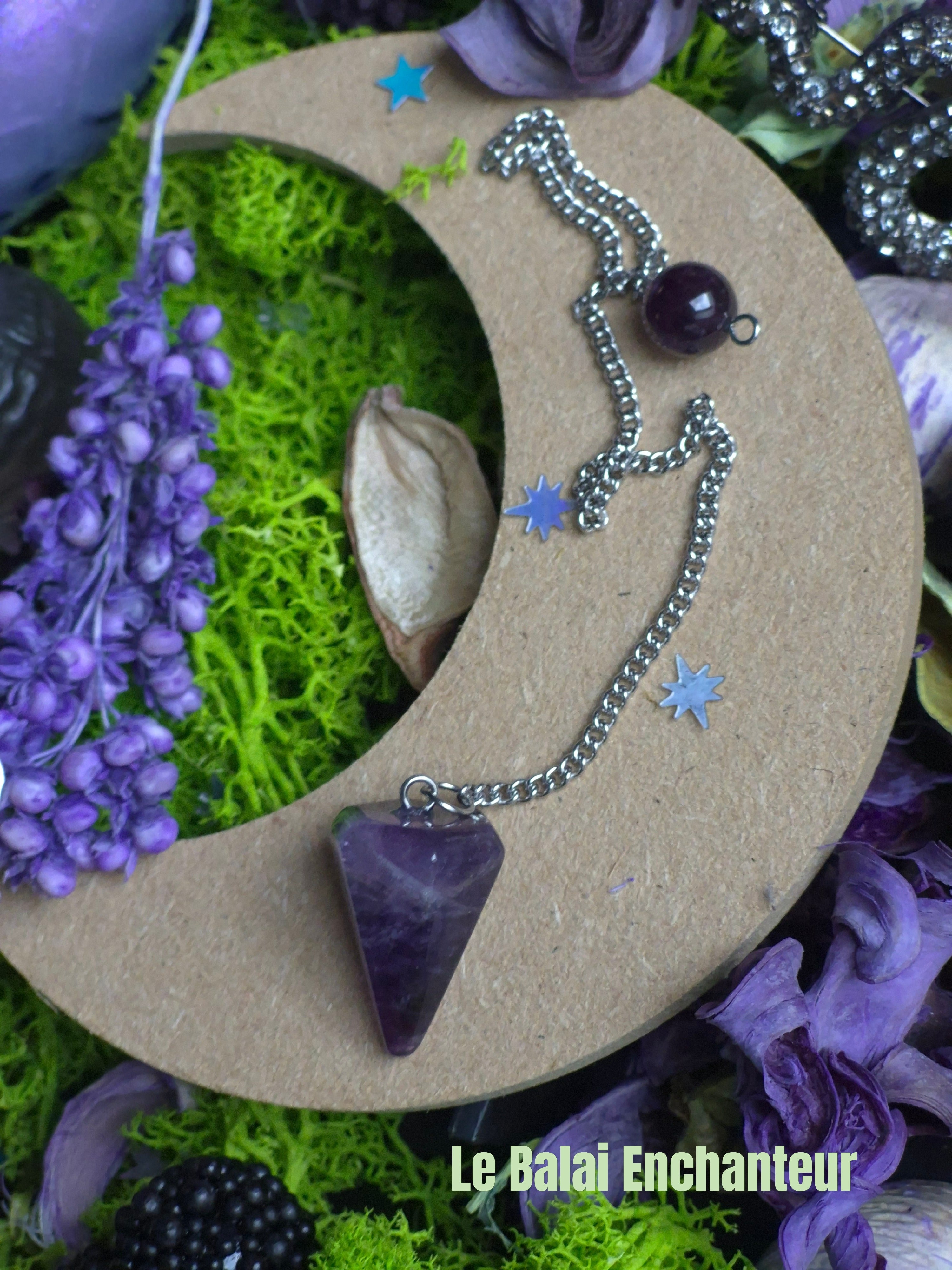 Pendule Compagnon de Guidance - Améthyste