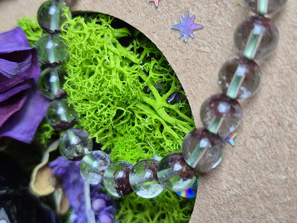 Bracelet élastique – Quartz Fantôme - taille  08 mm