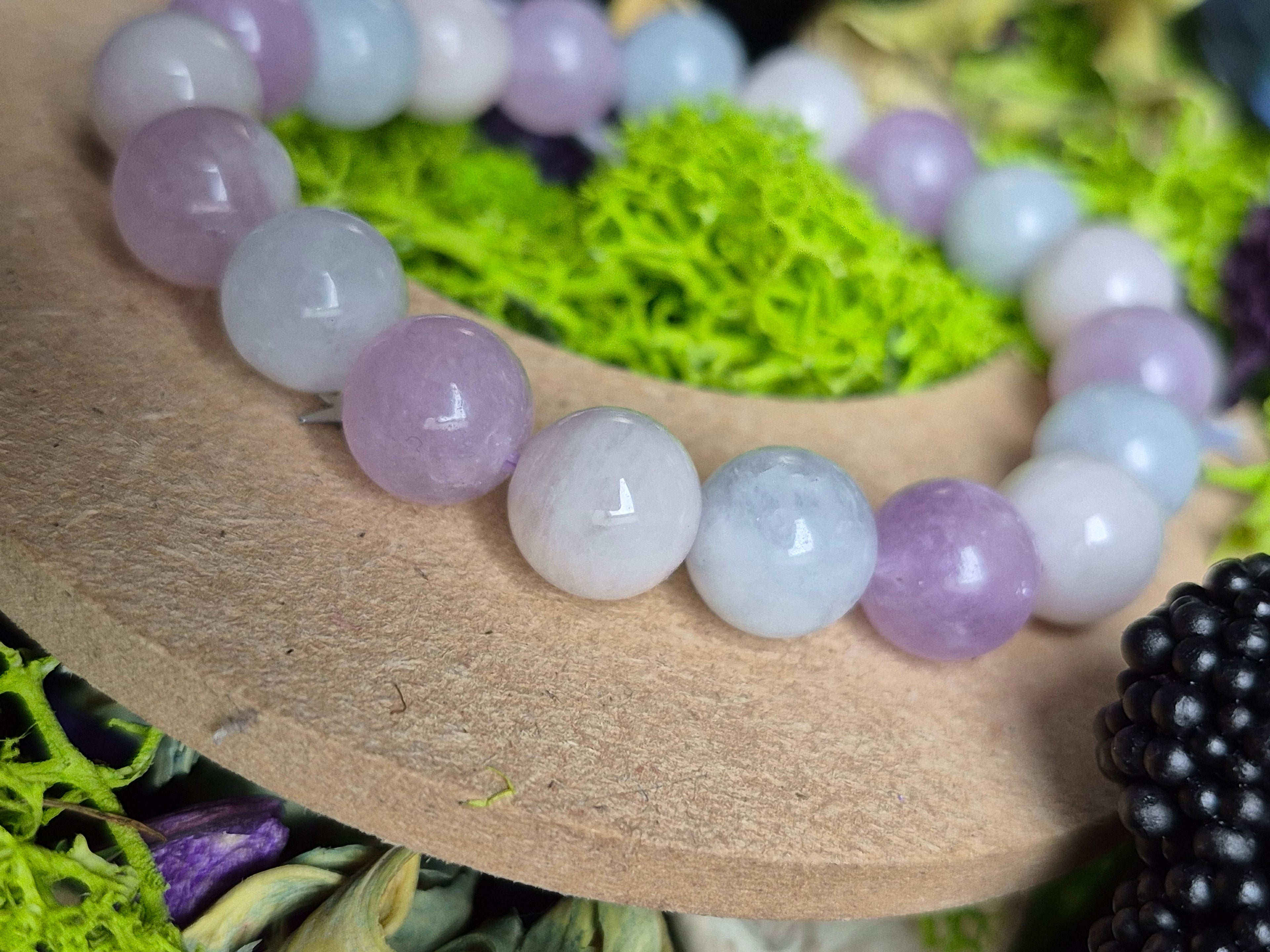 Bracelet élastique – Quartz  🌈 - taille 10/12 mm